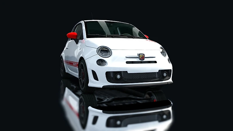 Abarth 500 EsseEsse – Frontansicht tief