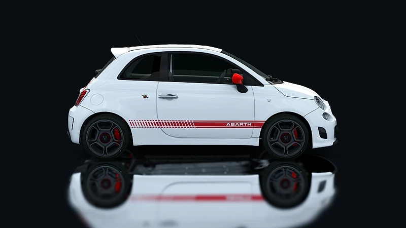 Abarth 500 EsseEsse – Seitenansicht