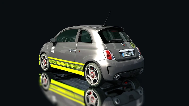 Abarth 500 EsseEsse Step1 – Heckansicht
