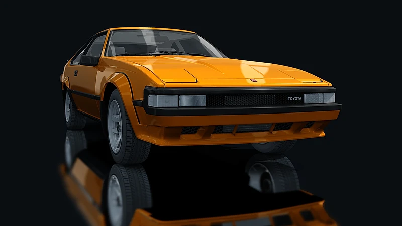 Toyota Celica Supra A60 – Frontansicht tief