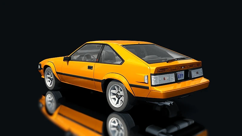 Toyota Celica Supra A60 – Heckansicht