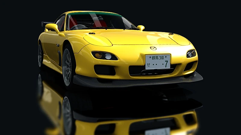 Mazda RX-7 FD3S Spirit R Tuned – Frontansicht tief