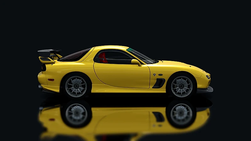 Mazda RX-7 FD3S Spirit R Tuned – Seitenansicht