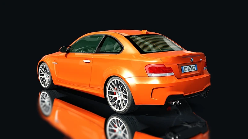 BMW 1M – Heckansicht