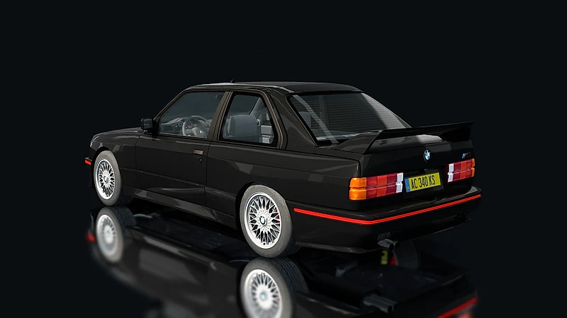 BMW M3 E30 – Heckansicht