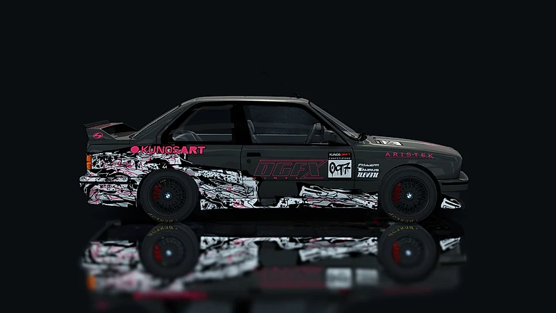 BMW M3 E30 Drift – Seitenansicht