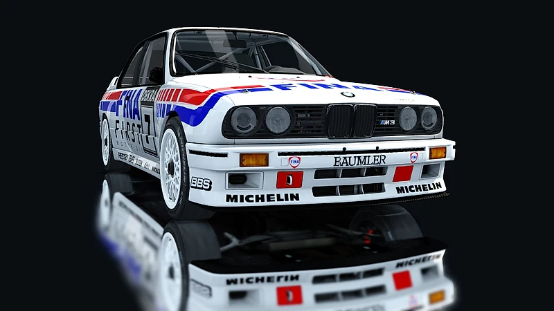 BMW M3 E30 Gr.A 92 – Frontansicht tief