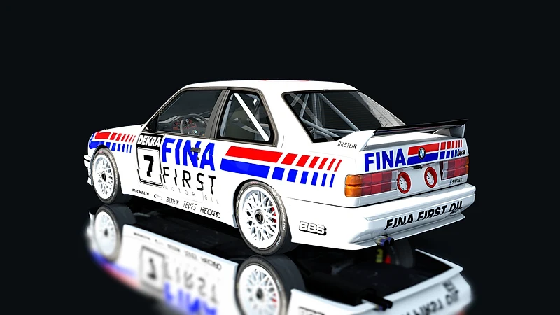BMW M3 E30 Gr.A 92 – Heckansicht