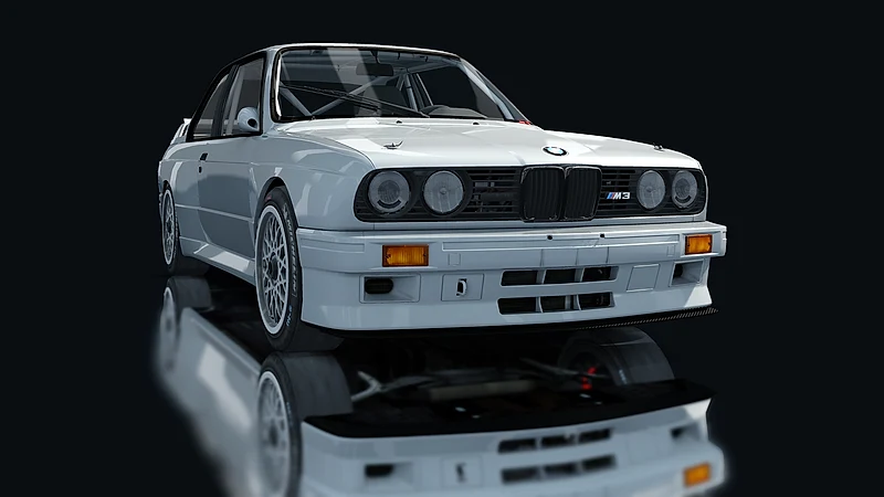BMW M3 E30 Group A – Frontansicht tief