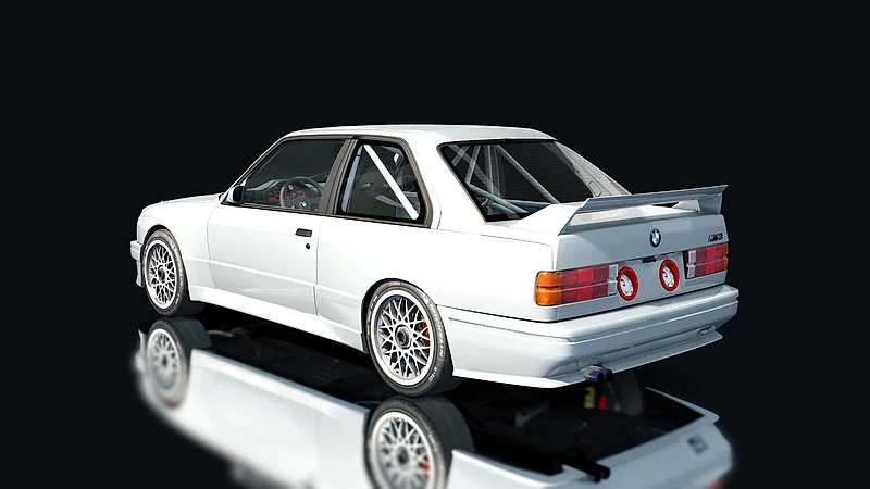 BMW M3 E30 Group A – Heckansicht
