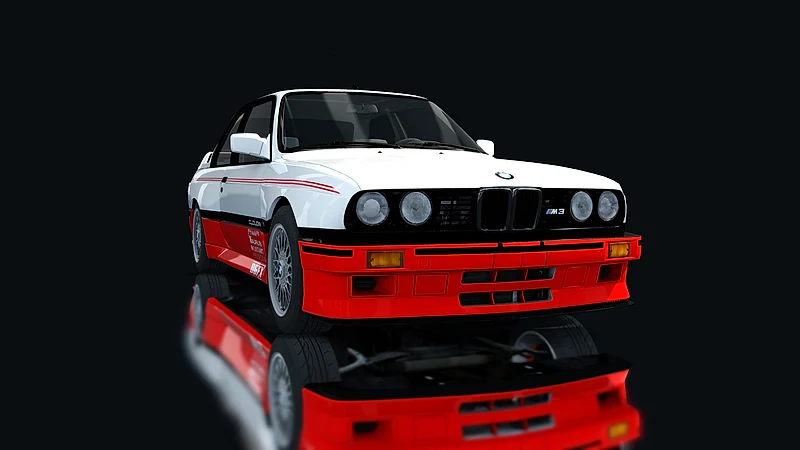 BMW M3 E30 Step1 – Frontansicht tief