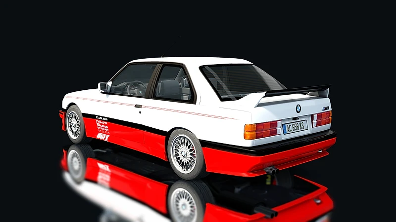 BMW M3 E30 Step1 – Heckansicht