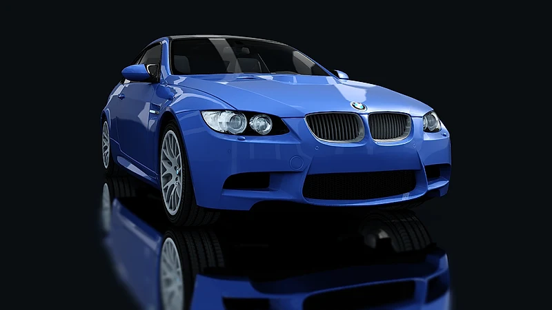 BMW M3 E92 – Frontansicht tief