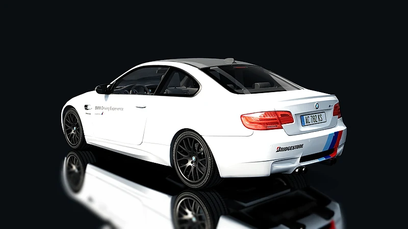 BMW M3 E92 drift – Heckansicht