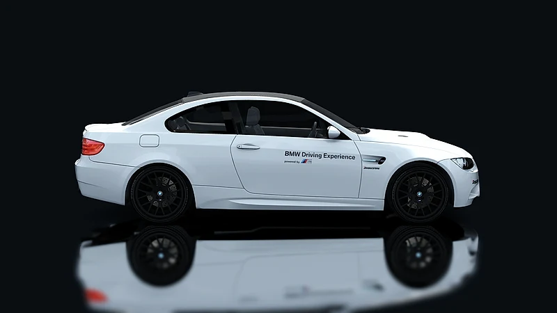 BMW M3 E92 drift – Seitenansicht