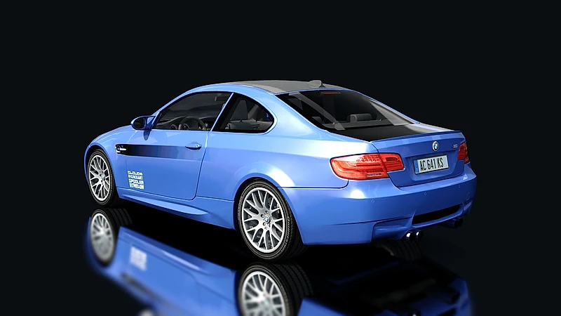 BMW M3 E92 Step1 – Heckansicht