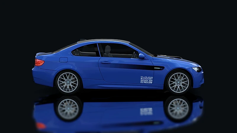BMW M3 E92 Step1 – Seitenansicht