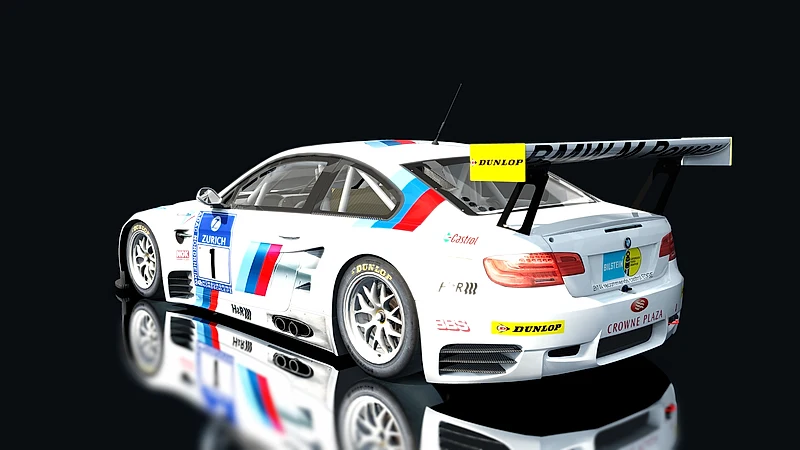 BMW M3 GT2 – Heckansicht