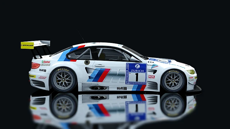 BMW M3 GT2 – Seitenansicht