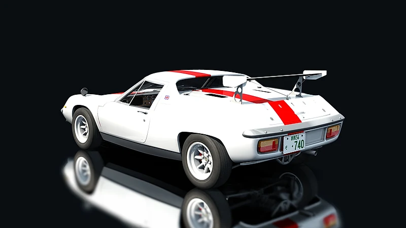 Lotus Europa Circuit Wolf Spec. – Heckansicht
