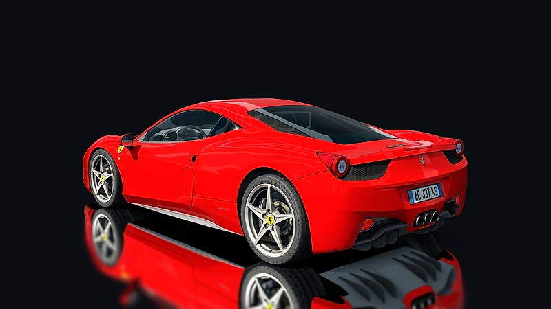 Ferrari 458 Italia – Heckansicht
