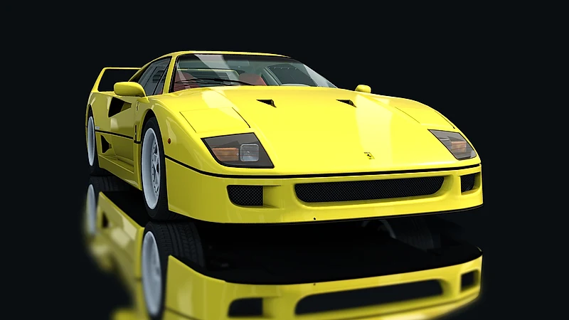 Ferrari F40 Stage 3 – Frontansicht tief