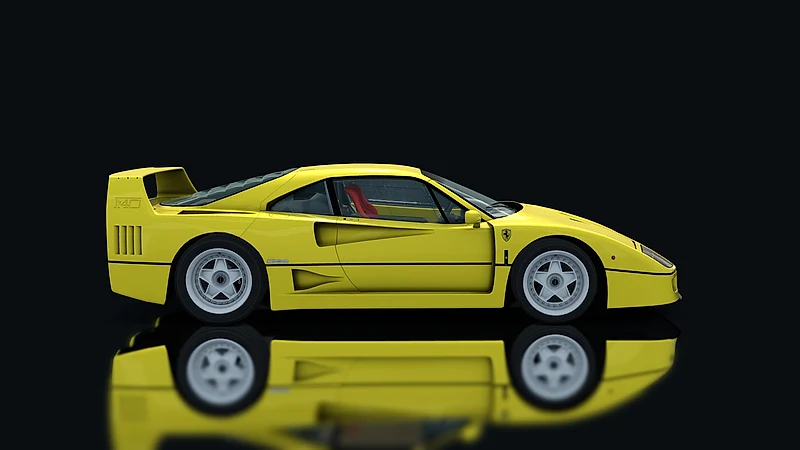 Ferrari F40 Stage 3 – Seitenansicht