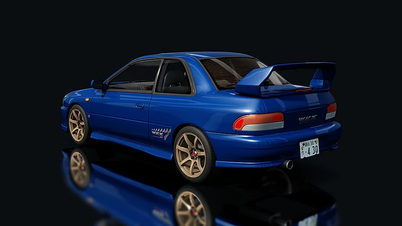 Subaru Impreza WRX [GC8] STi Taishin – Heckansicht