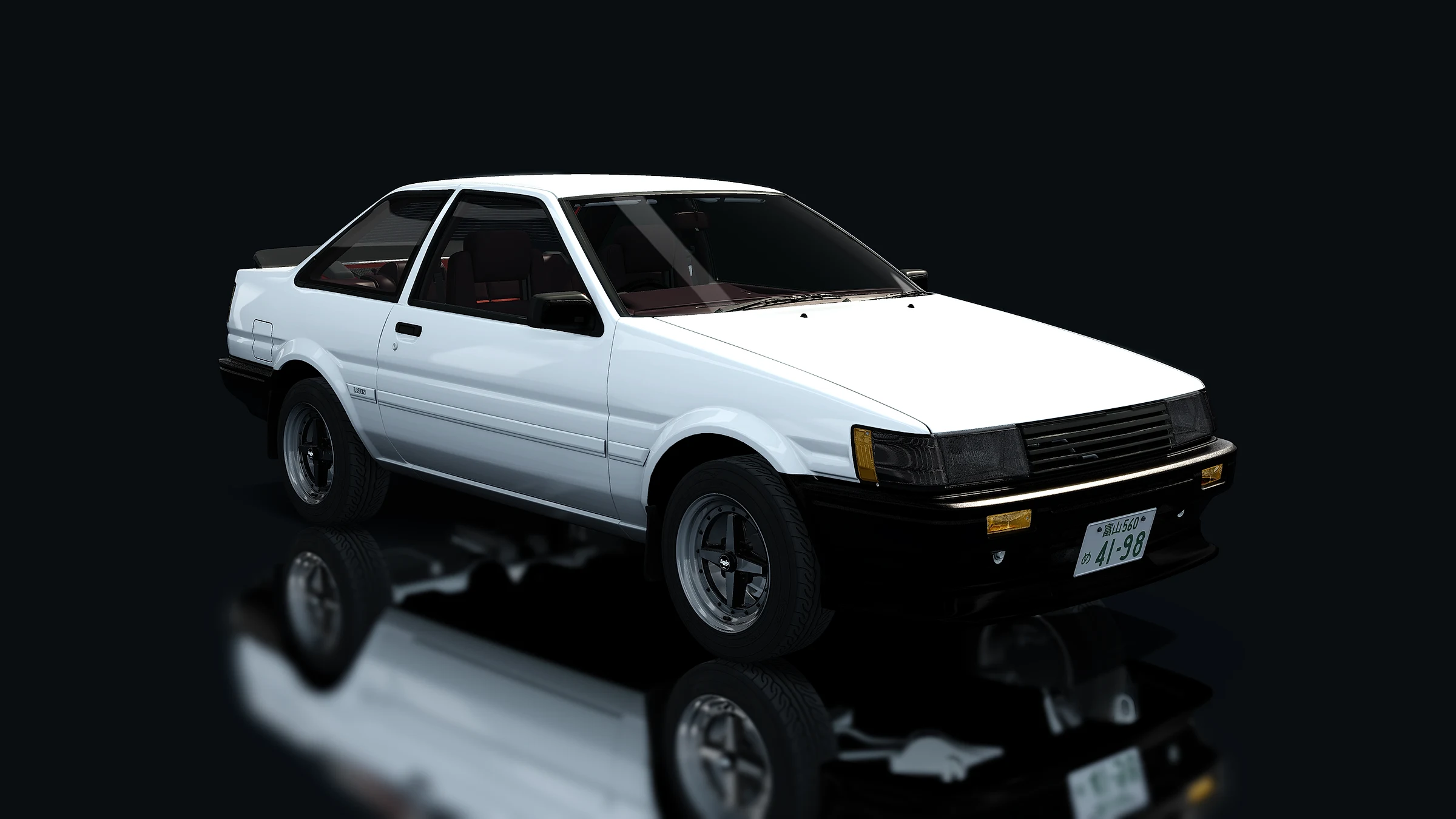 Toyota AE86 Coupe Tuned