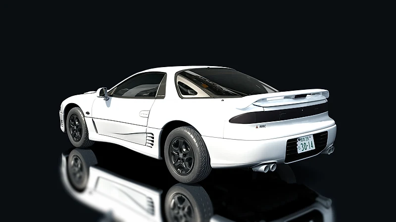 Mitsubishi GTO Twin Turbo – Heckansicht