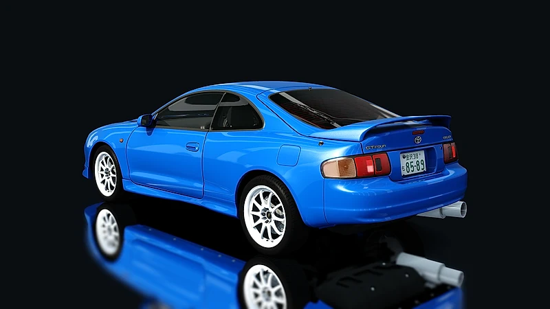 Toyota Celica ST205 Tuned – Heckansicht