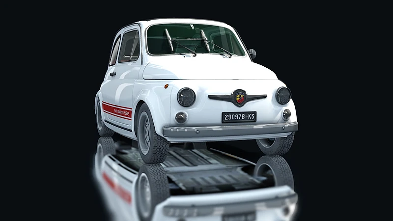 Abarth 595 SS – Frontansicht tief