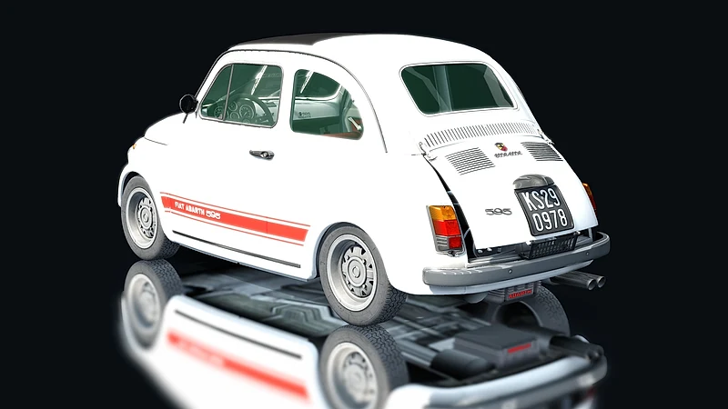 Abarth 595 SS – Heckansicht