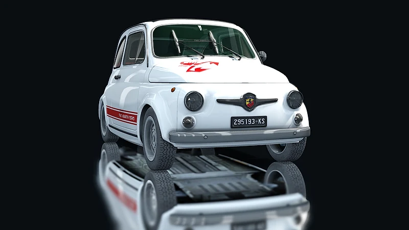 Abarth 595 SS Step 1 – Frontansicht tief