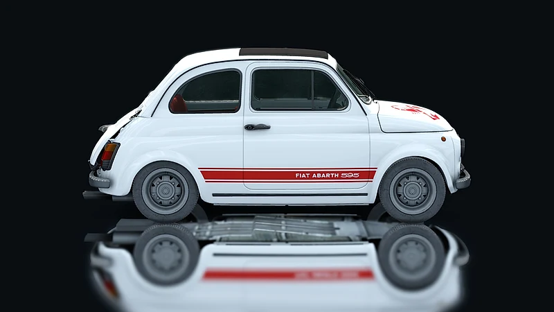Abarth 595 SS Step 1 – Seitenansicht
