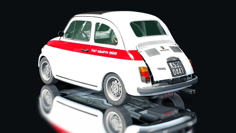 Abarth 595 SS Step 2 – Heckansicht