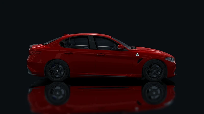 Alfa Romeo Giulia Quadrifoglio – Seitenansicht