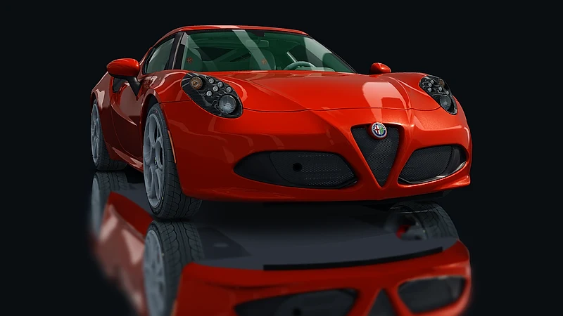 Alfa Romeo 4C – Frontansicht tief