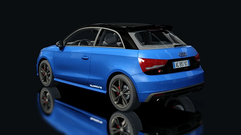 Audi S1 – Heckansicht