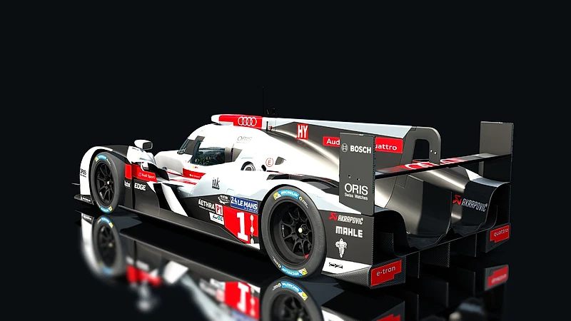 Audi R18 e-tron quattro 2014 – Heckansicht