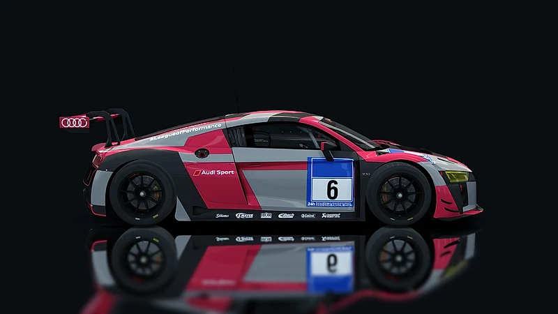 Audi R8 LMS 2016 – Seitenansicht