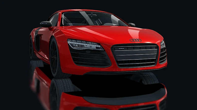 Audi R8 V10 Plus – Frontansicht tief