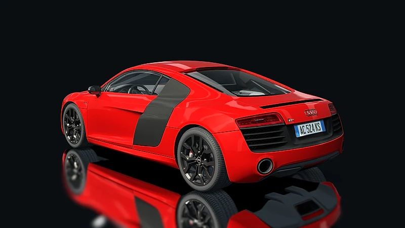 Audi R8 V10 Plus – Heckansicht