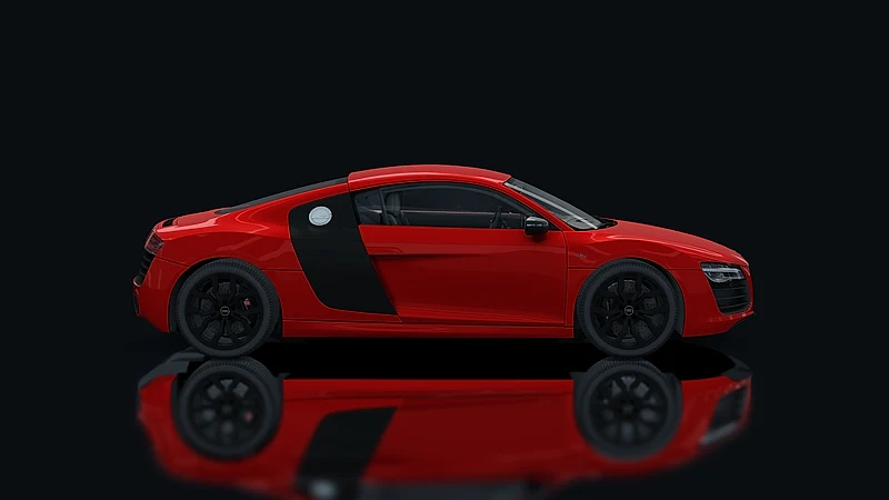 Audi R8 V10 Plus – Seitenansicht