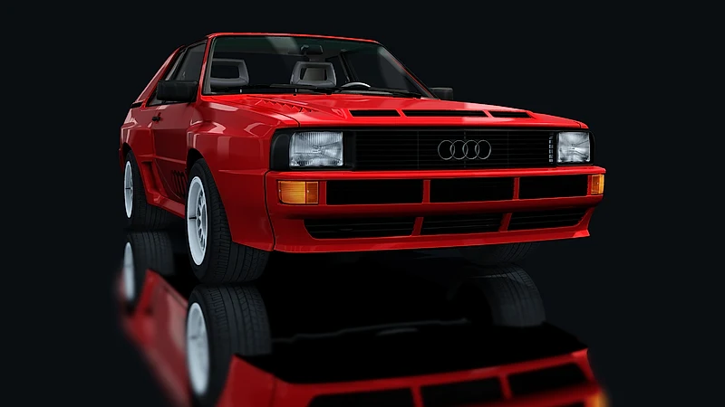 Audi Sport quattro – Frontansicht tief