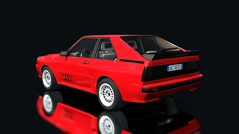 Audi Sport quattro – Heckansicht
