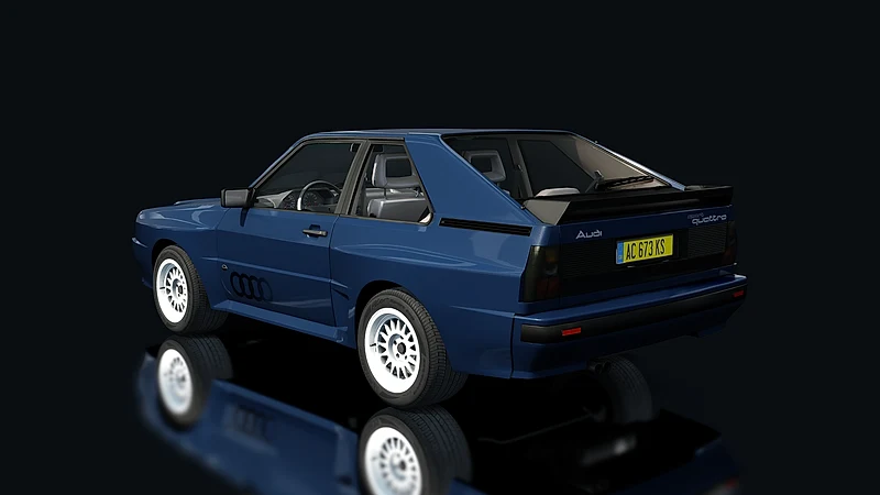 Audi Sport quattro Step1 – Heckansicht