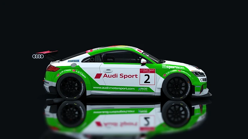 Audi TT Cup – Seitenansicht