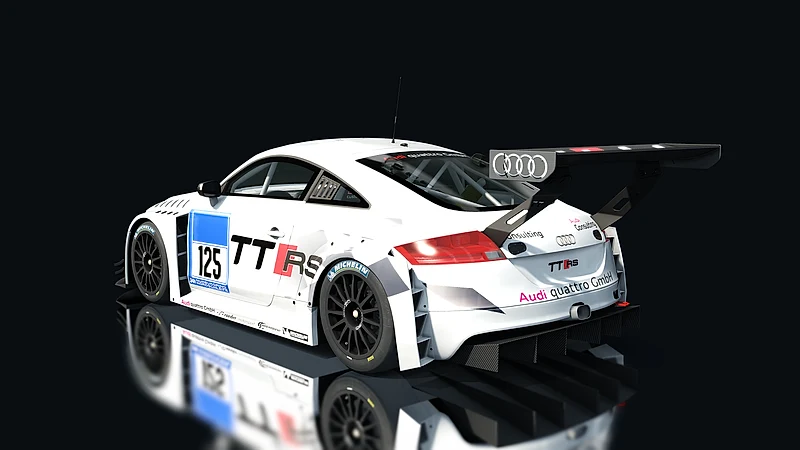 Audi TT RS (VLN) – Heckansicht