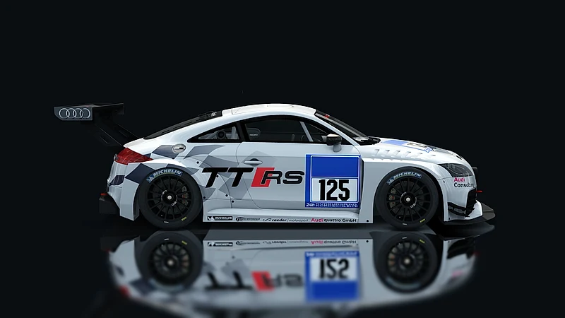 Audi TT RS (VLN) – Seitenansicht